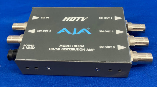 AJA HD5DA HD-SDI / SDI SERIAL DIGITAL DISTRIBUTION AMPLIFIER