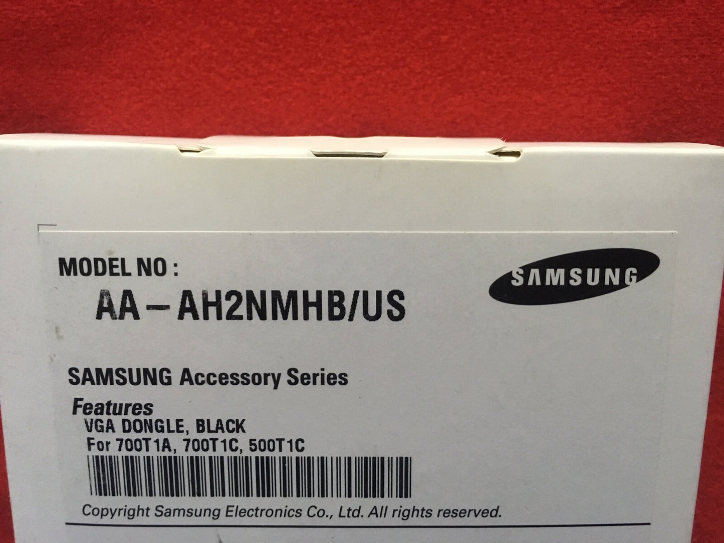 数量 4 - SAMSUNG AA-AH2NMHB/US アクセサリ シリーズ VGA ドングル ブラック ビデオ アダプタ