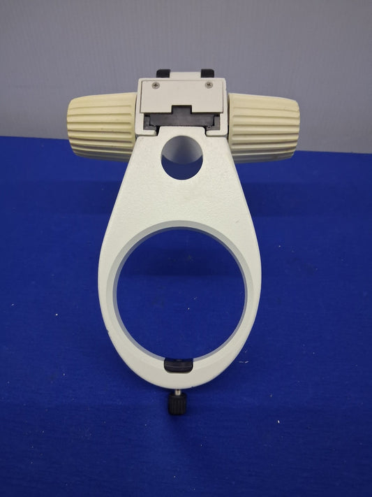 LEICA 10445945 STEREO MICROSCOPE FOCUS MOUNT POD HOLDER MICROSCOPE HOLDER 76MM
