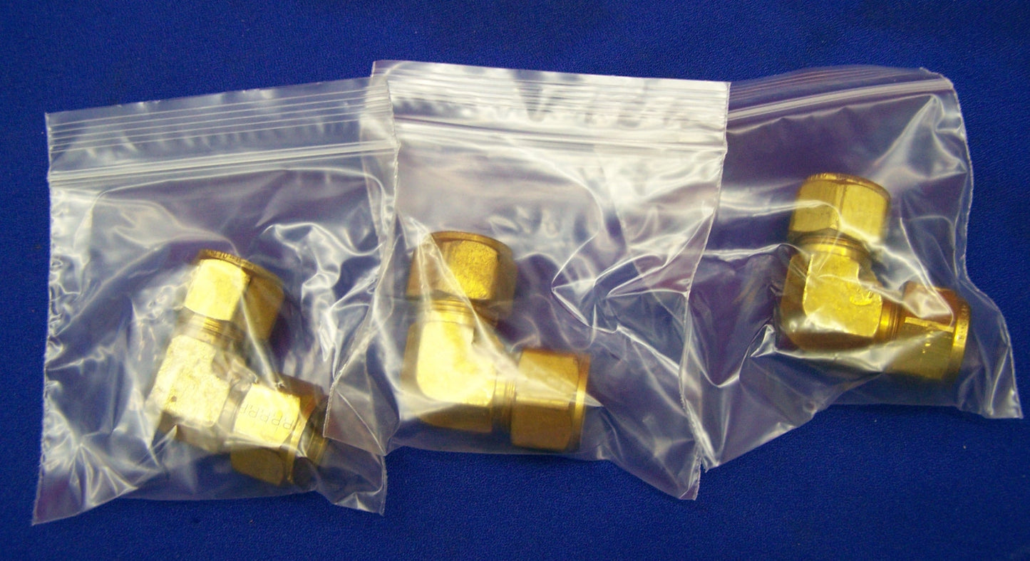 PARKER HANNIFIN 8-8 EBZ-B UNION-WINKEL – VERKAUF ALS „1 LOT MIT 3 WINKEL“