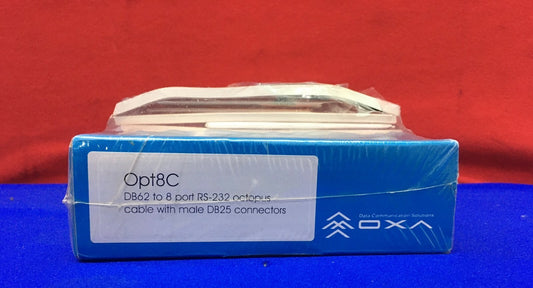 MOXA Opt8C 8 PORT CONNECTION BOX CABLES DB62 TO 8 PORT RS-232