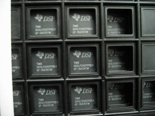 TI TMS320LF2407PGEA CF 15A7KYW 16bit DSP 40MHz 64 kB Flash EEPROM 144-Pin LQFP