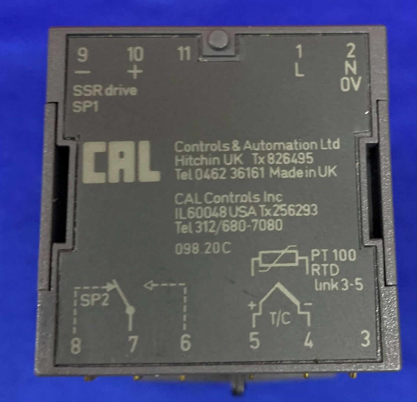 Contrôleur de température Danaher Cal Controls 9900 992,11 °C 99211 °C degrés Celsius