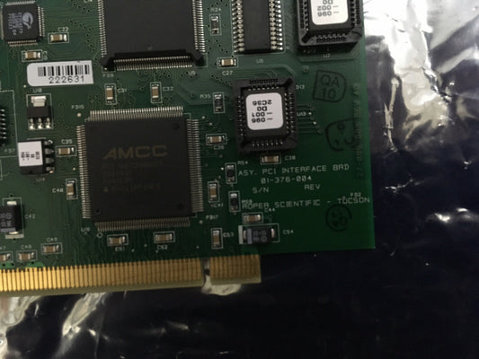 ROPER SCIENTIFIC - TUSCON 01-376-004,ASY. PCI INTERFACE BOARD