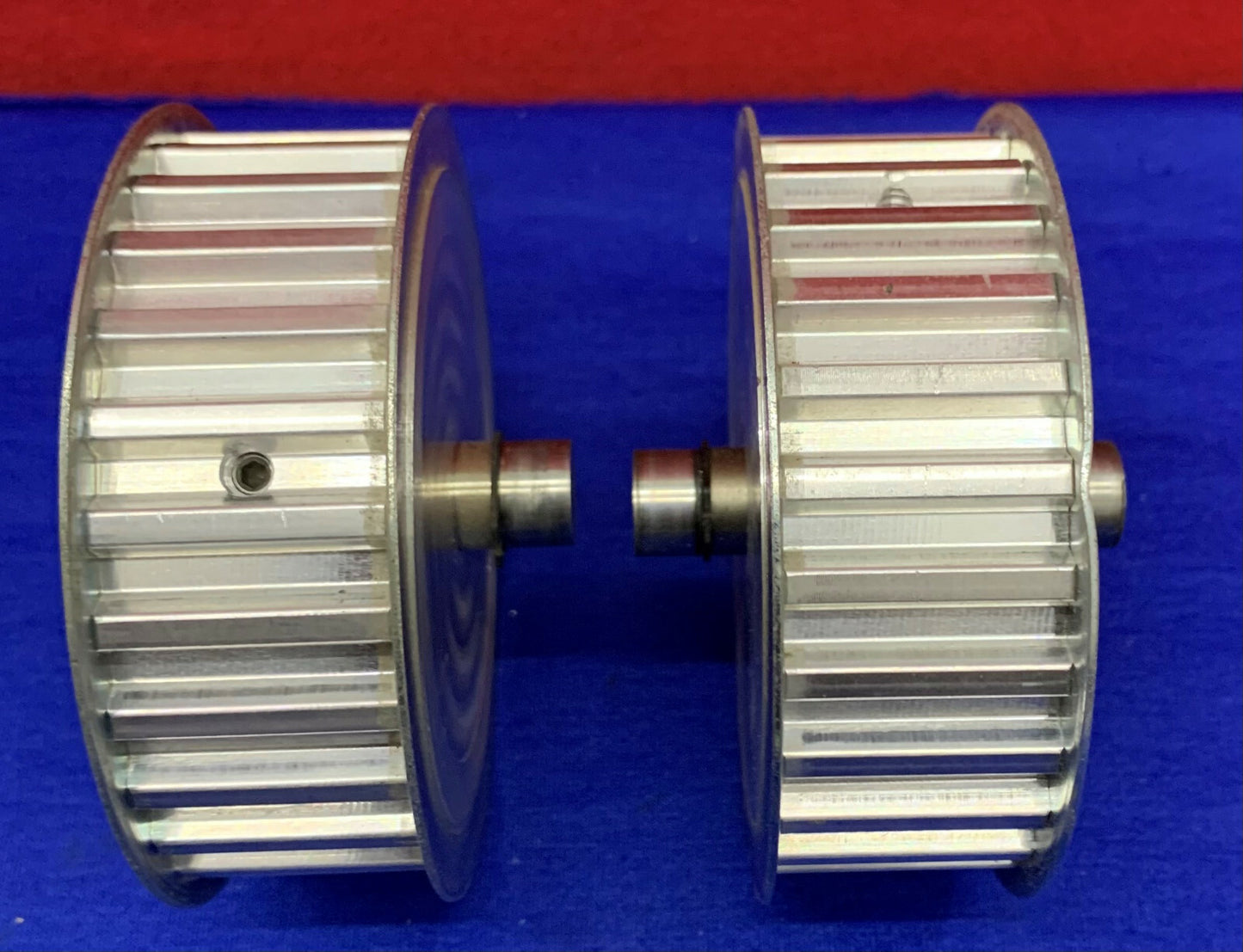 Lot of 2 T10/27 Precision Timing Belt Pulley