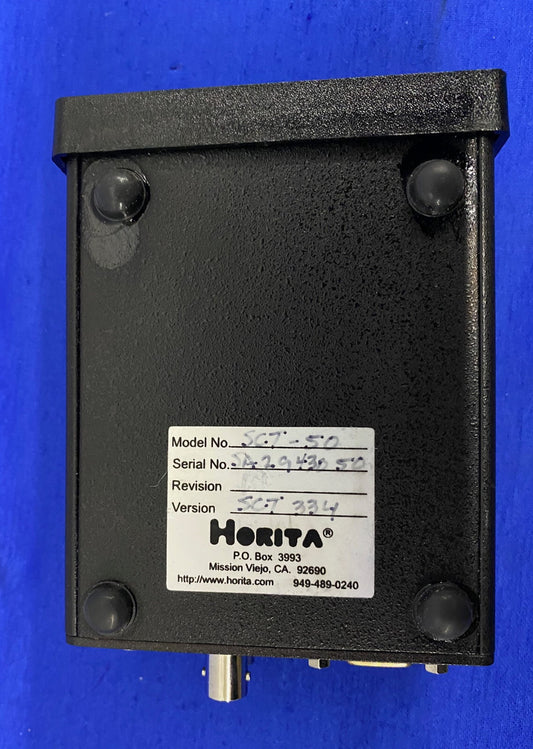 HORITA SCT-50 SERIAL CONTROL TITLER CHARACTER GENERATOR NO POWER SUPPLY