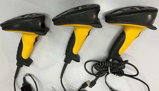 SYMBOL P302FZY-I000 BARCODE SCANNER w/ USB CABLE ST185-0200 LOT OF 3