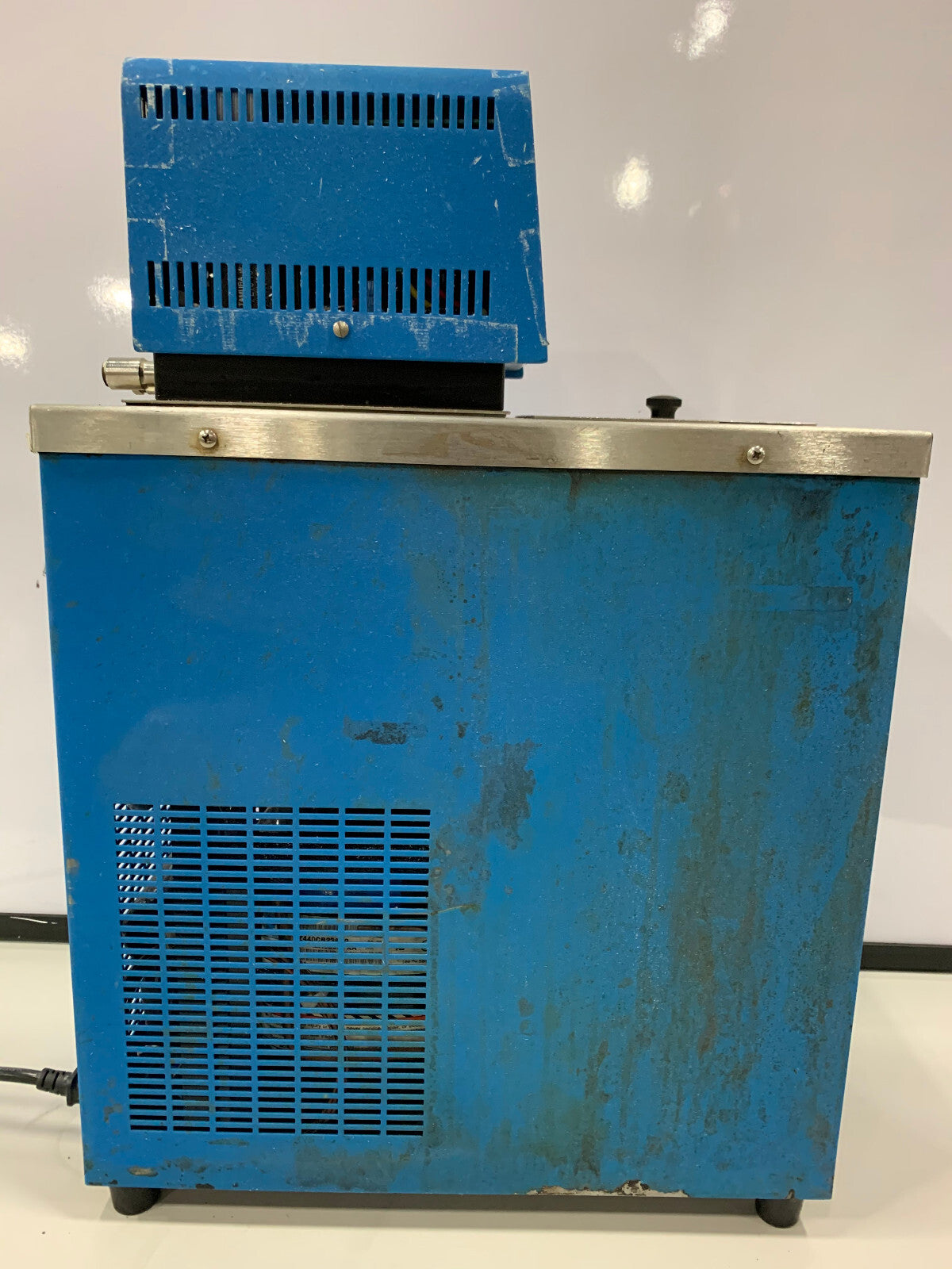 COLE-PARMER POLYSTAT 12101-10 HEATED BATH RE-CIRCULATOR POWER UP ONLY FOR TEST