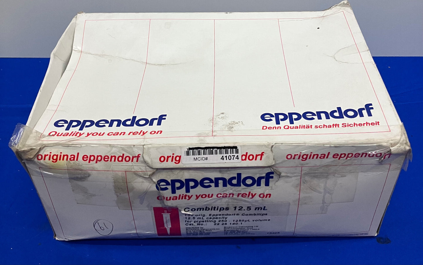 EPPENDORF MODEL 22-26-140-1, 12.5ML SYRINGE 61 OF 100