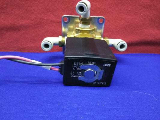 SMC VX3244Z-02-5G1-B Air or Water Valve Low Pressure 24VDC