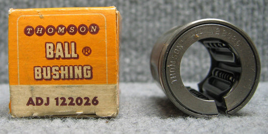 THOMSON ADJ 122026 BALL BUSHING FOR ANTI-FRICTION LINEAR MOTION