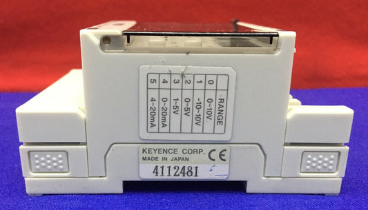 KEYENCE KL-4AD / KL4AD ANALOG TO DIGITAL A/D CONVERSION UNIT MODULE