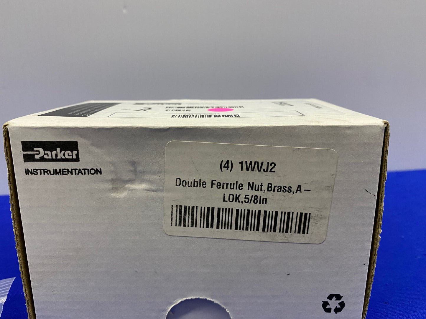 PARKER 1WVJ2 DADO A DOPPIA GHIERA OTTONE A-LOK 5/8" - 1 CONFEZIONE DA 9