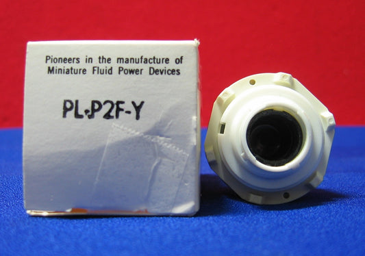 CLIPPARD FLUID POWER PL-P2F-Y MANUAL PUSH BUTTON SWITCH YELLOW
