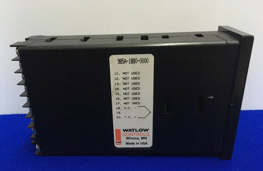 WATLOW CONTROLS 985A-1BB0-0000 985A1BB00000 REV E TEMPERATURE CONTROLLER