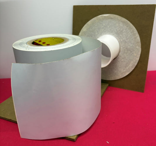 3M #7887 SILVER LABEL COMPUTER-IMPRINTABLE POLYESTER LABLE TAPE ROLL - 2 BOXES