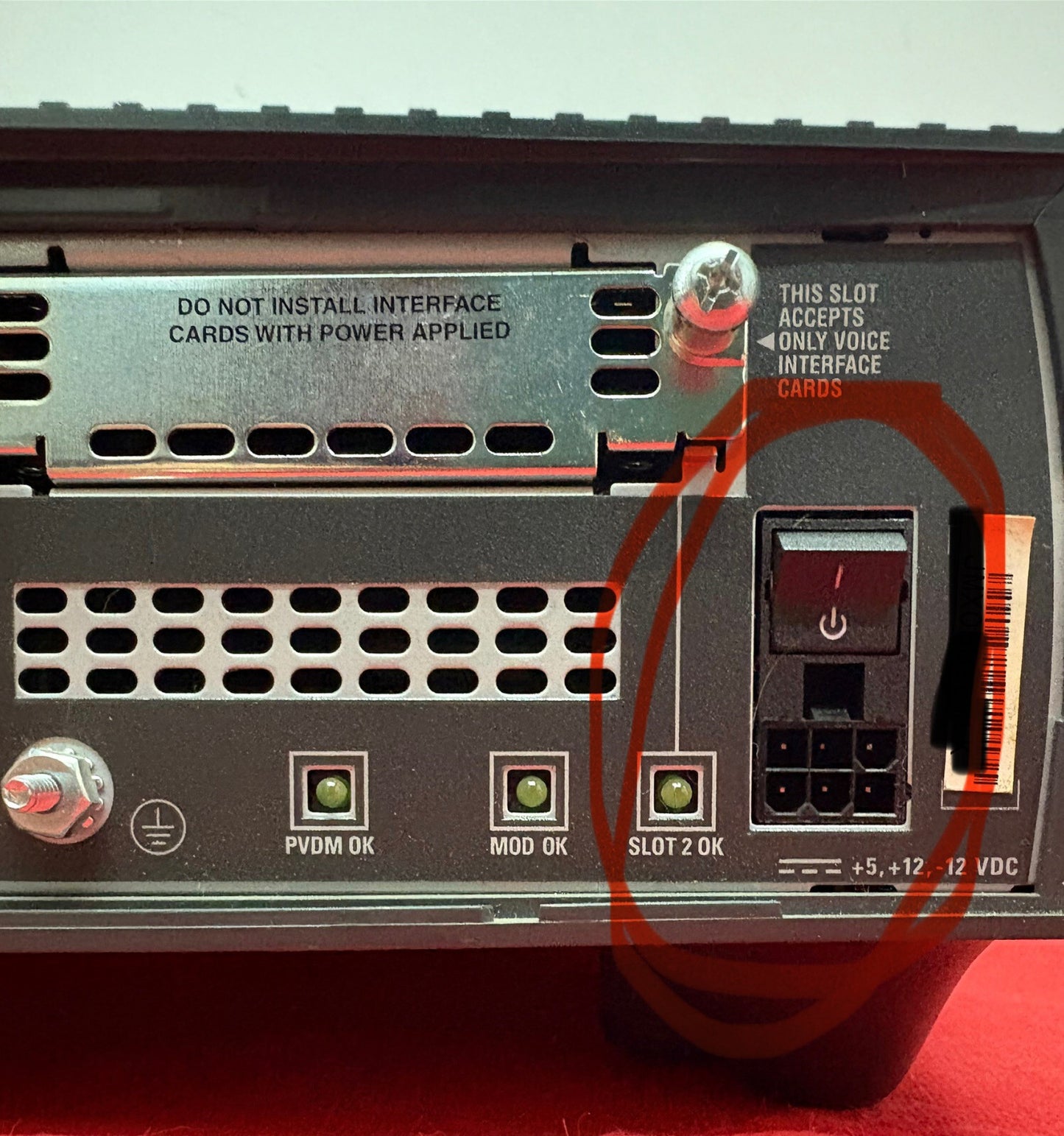 CISCO SERIES 1700 ROUTER WIRED 1751 - POWER CORD NOT INCLUDED