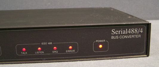 IO TECH SERIAL 488/4 SN 045365 BUS CONVERTER IEEE 488