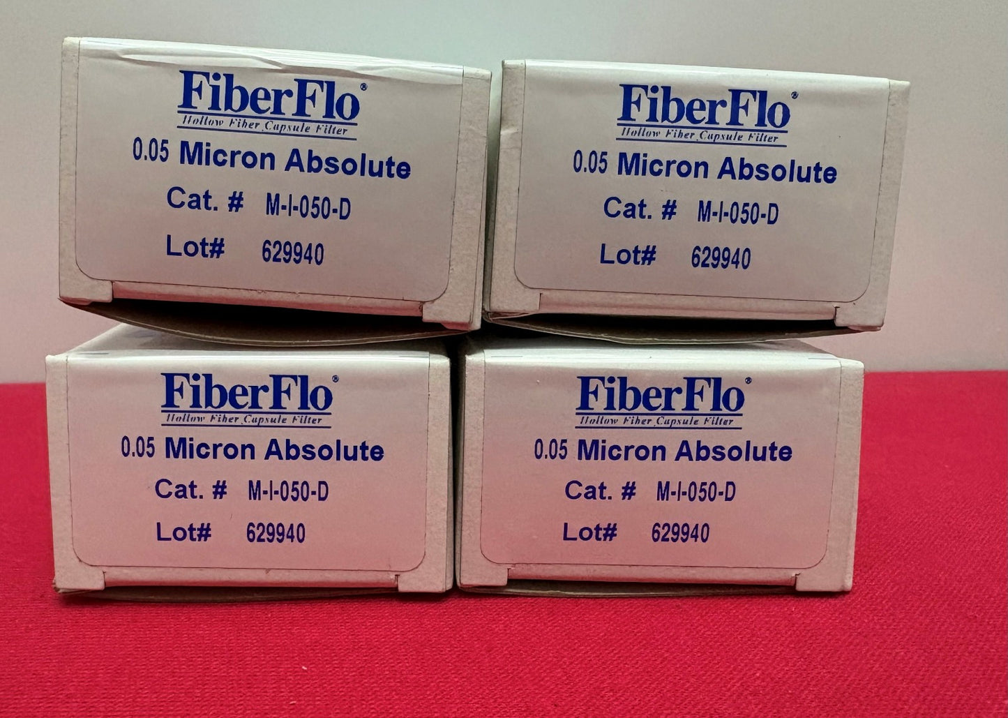 FIBERFLO ® MINNTECH M-I-050-D 50 HOLLOW FIBER CAPSULE FILTER 0.05 µm - QTY 4