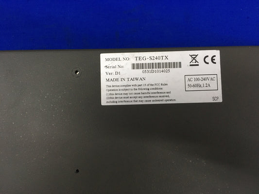 TRENDNET TEG-S240TX GIGABIT SWITCH