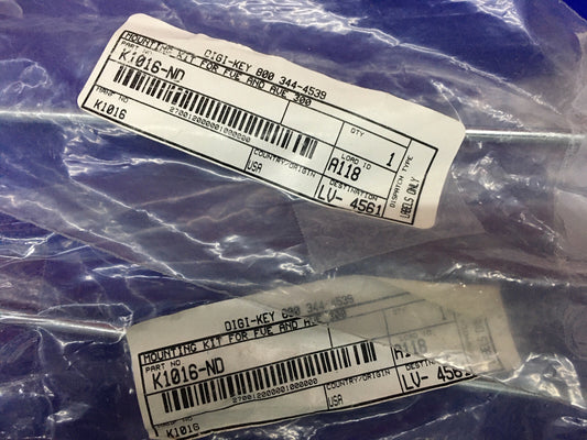 QTY 2 - DIGI-KEY K1016-ND / K1016 MOUNTING KIT FOR FVE AND AVE 300