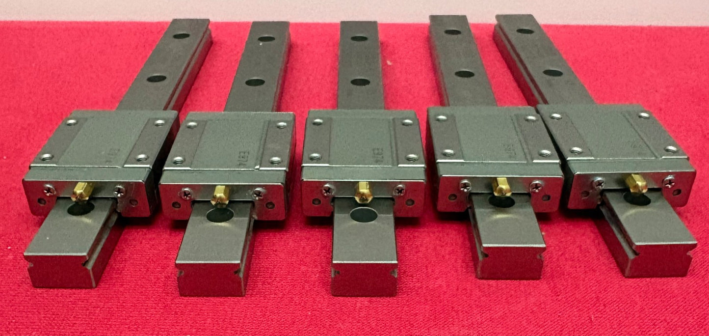 IKO LWL15B LINEAR GUIDE RAIL SLIDE BLOCK E974 - 1 LOT QTY 5