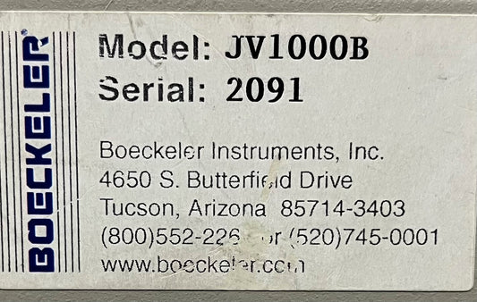 BOECKELER JV1000B JV 1000 VIDEO GENERATOR NOT ORIGINAL POWER SUPPLY PARTS/REPAIR