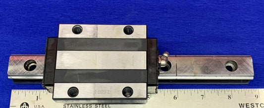 THK HSR25 Linear Bearing Guide Table Block 8” 3/4” Rail