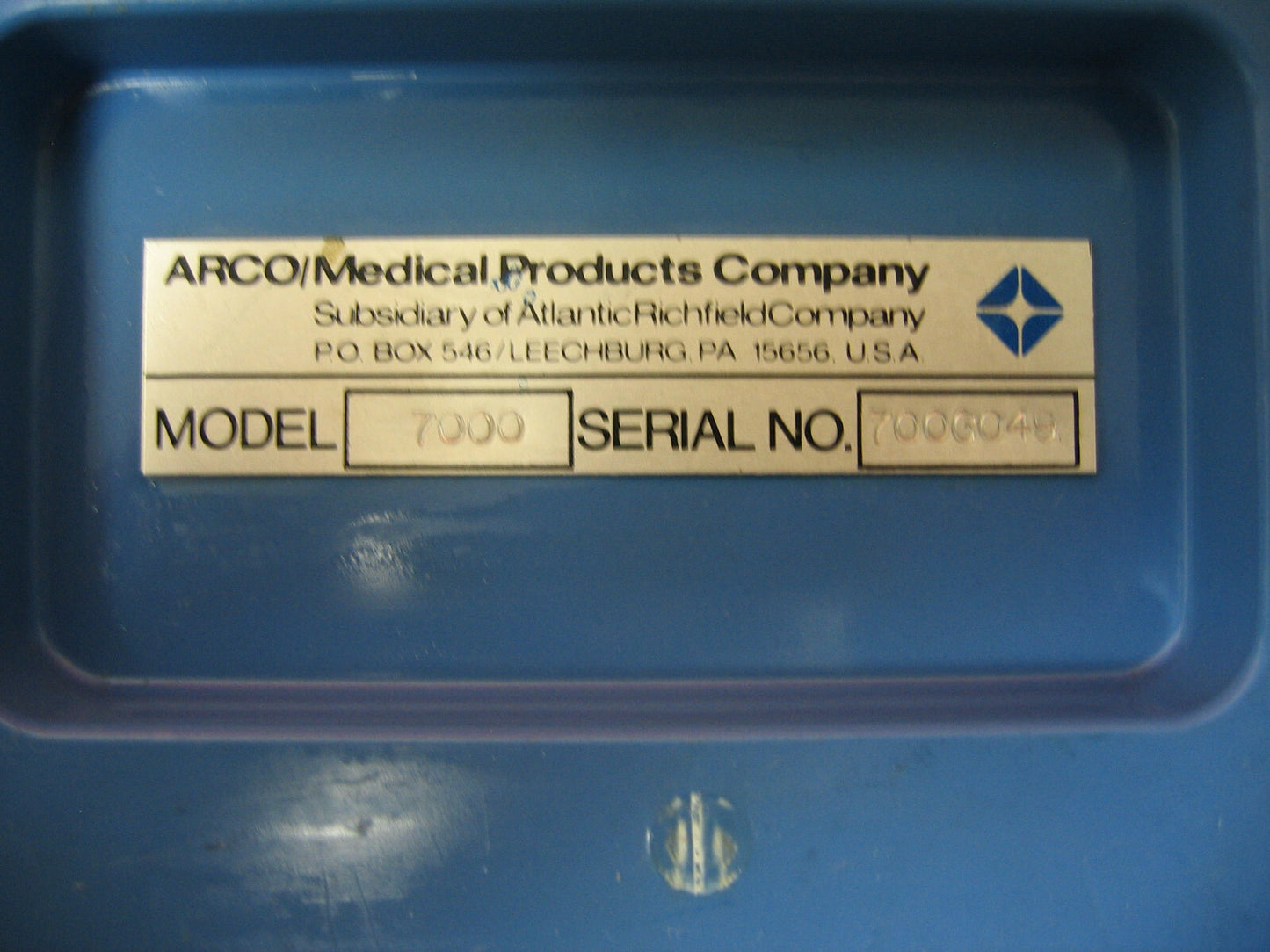ARCO MEDICAL MH 7000.SN 7006049 PROGRAMMIERER