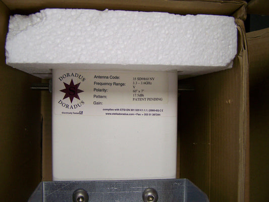 Stella Doradus High Performance Sector Antenna 35 SD9860NV 17.5dBi 3.3-3.6GHz