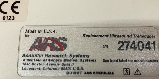 ARS Acoustic (Sonora) AC7L31 Ultrasound Transducer Linear Array Ultrasound Probe