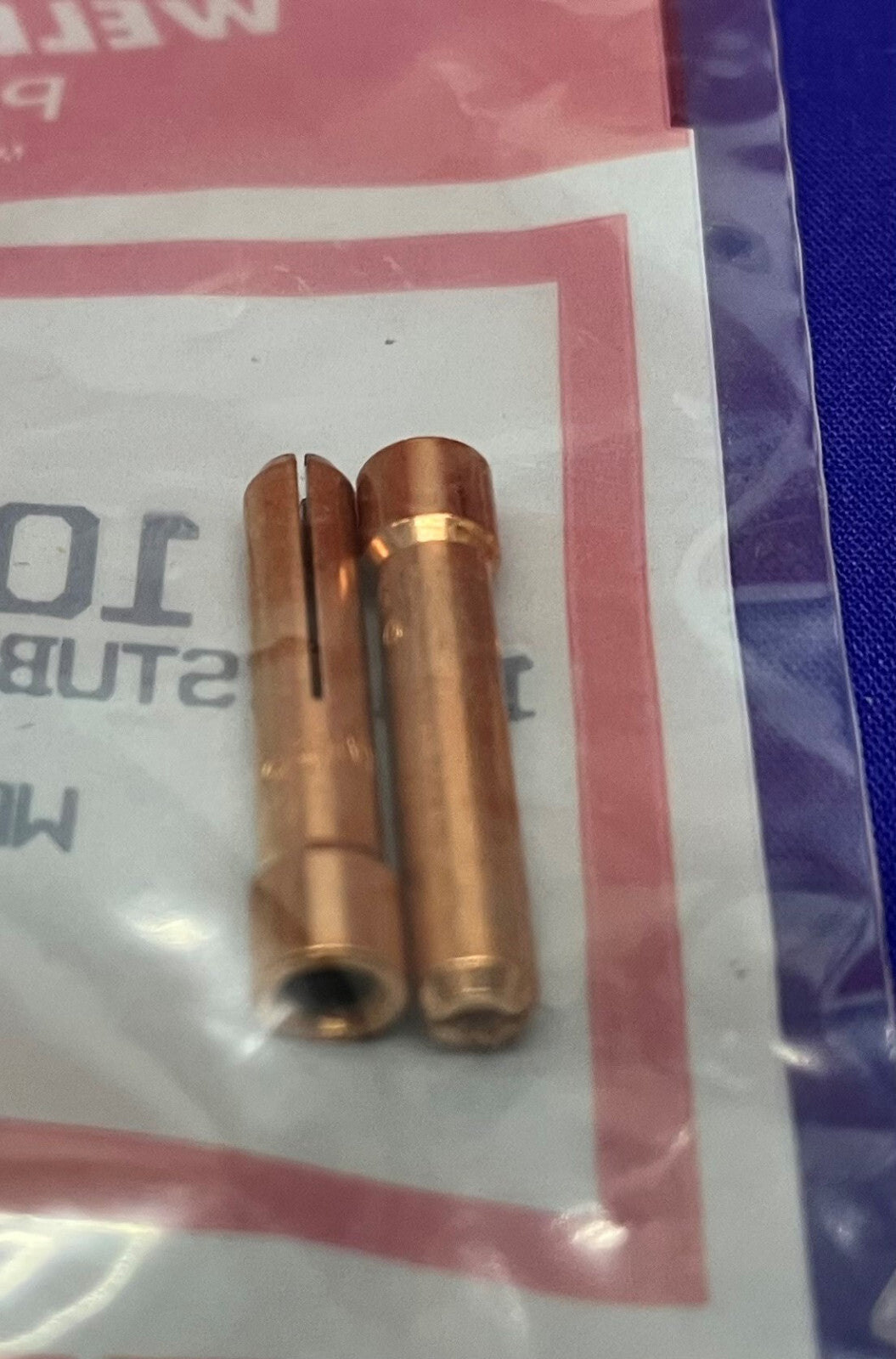 1 LOT OF 2 PACKAGES - Weldcraft Stubby Collet 10N23S 1.6mm