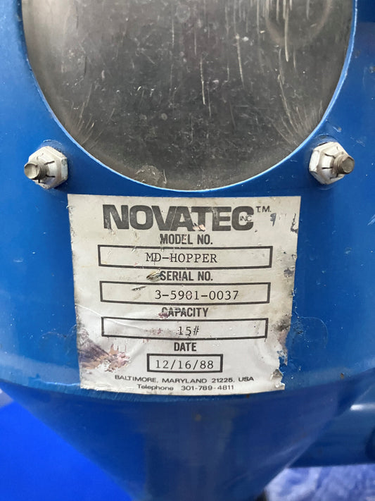 NOVATEC™ INC MD-HOPPER CAPACITY 15 #, RUSTY SN 3-5901-0037