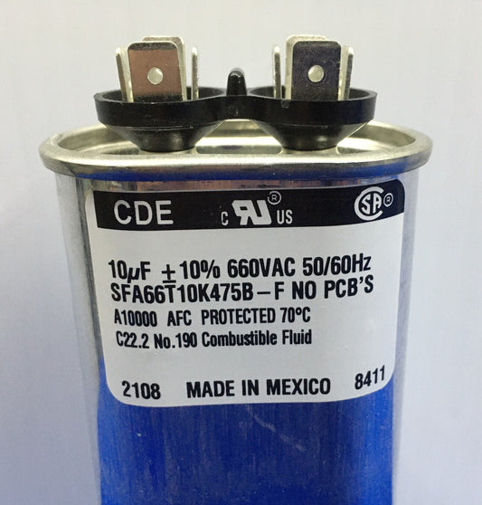 CORNELL DUBILIER ELECTRONICS CDE SFA66T10K475B-F / 338-4451-ND CAPACITOR