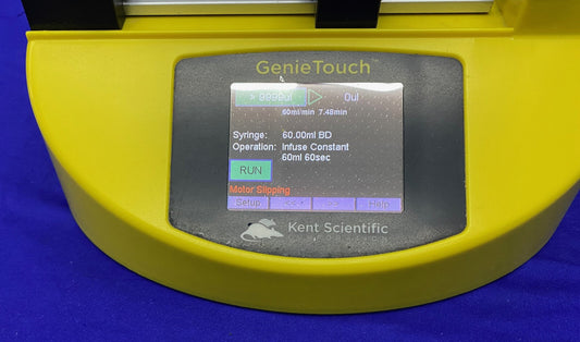 KENT SCIENTIFIC GENIETOUCH ™ INFUSION/WITHDRAWAL DUAL SYRINGE PUMP PARTS REPAIR