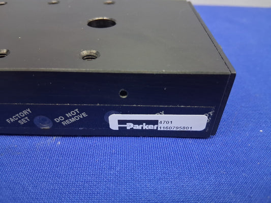 Parker 4701 Ball Bearing Manual Linear Slide Standard Manual Positioner