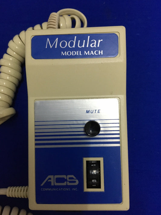 ACS COMMUNICATIONS MODULAR MODEL MACH COMPLIES WITH PART 68
