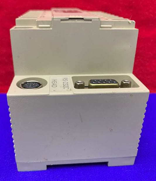 OMRON V600-CD1D-V3 IDENTIFICATION SYSTEM CONTROLLER MISSING COVERS