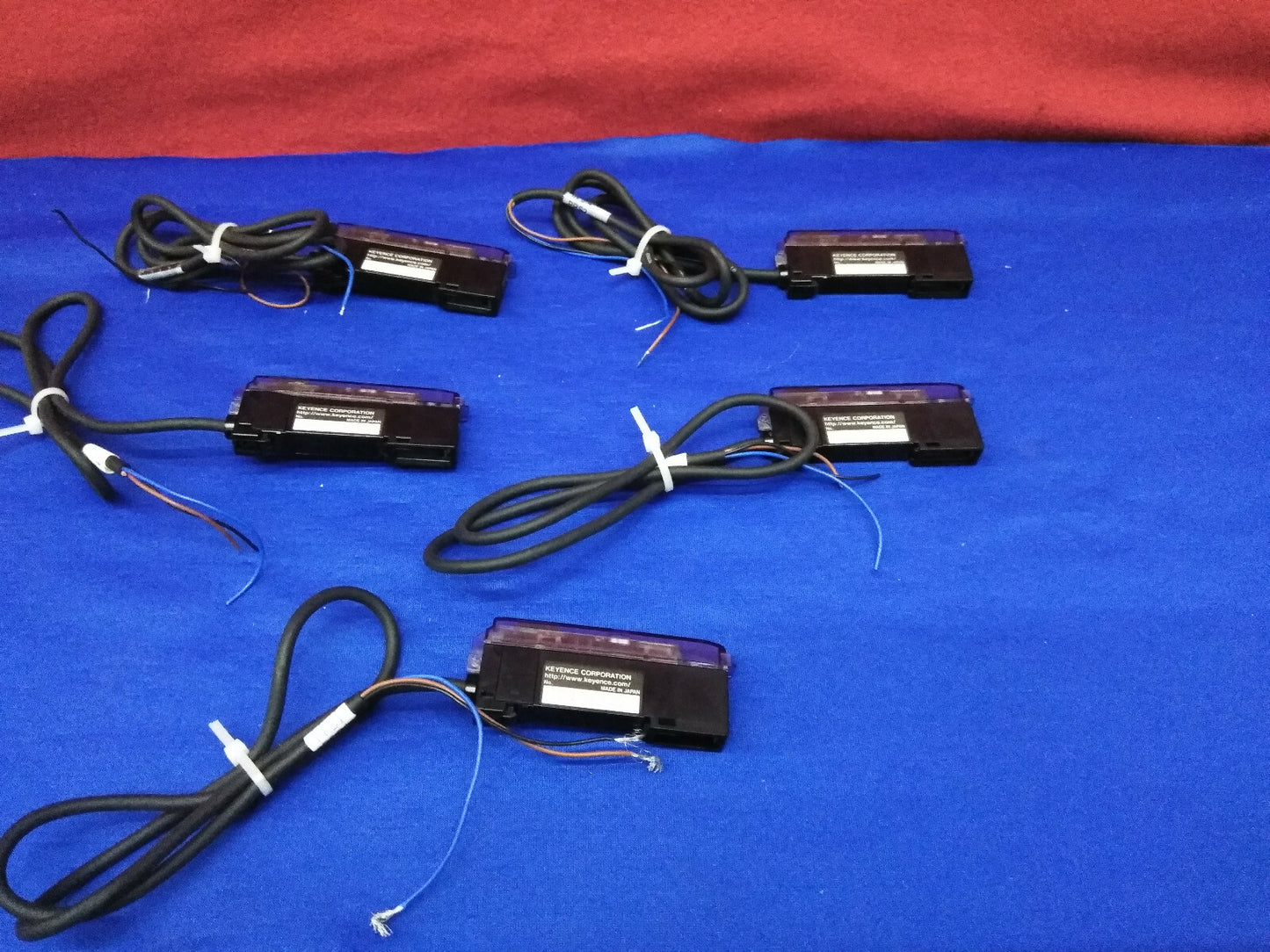 1 LOT QTY OF 5 - KEYENCE ES-M1 PROXIMITY SWITCH AMPLIFIER