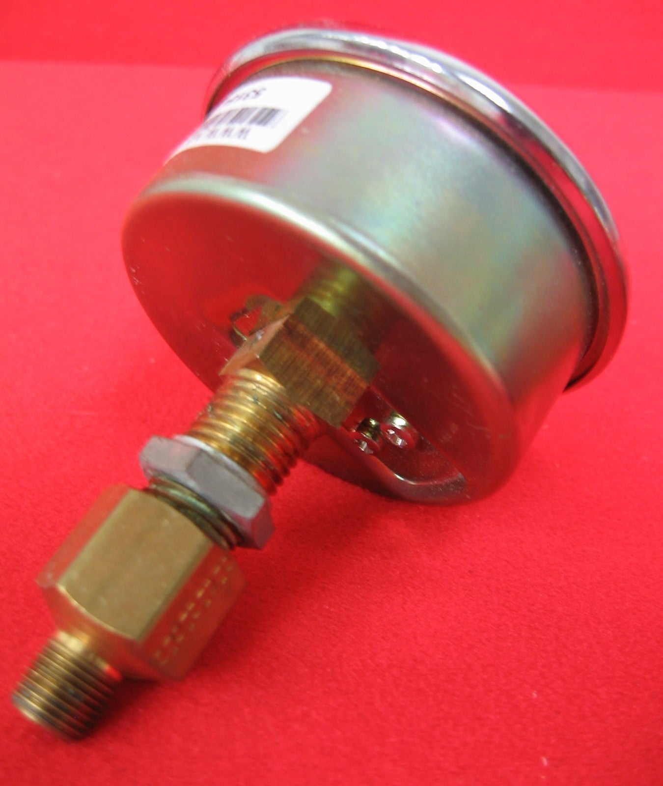 NOSHOK 60 PSI 0-60 PSI GAUGE GAGE BACK CONNECTOR PANEL MOUNT 1/4"