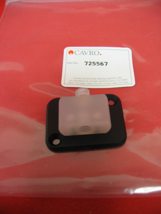 CAVRO 725567 SYRINGE ADAPTER TO THREAD 1/8" SOLD AS "1 LOT OF 3"
