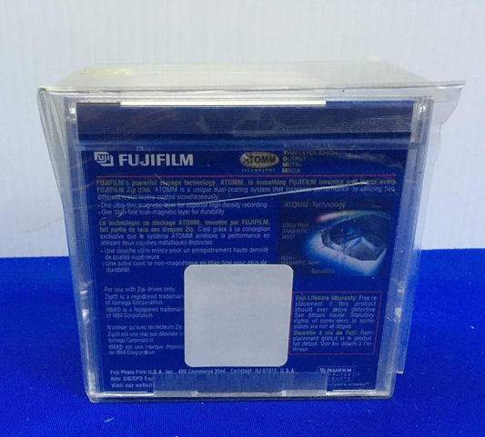 FUJIFILM ZIP ® IBM® FORMATTED 100MB DISK ITEM IS NEW