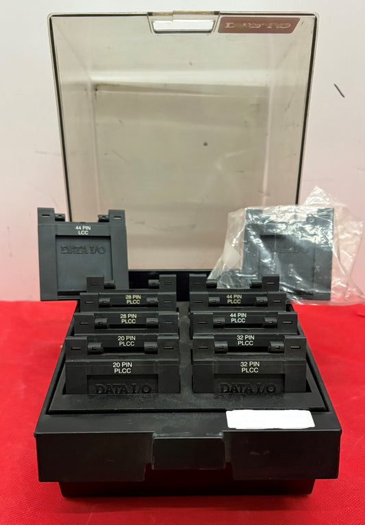 DATA I/O PIN 20, 28, 32, 44 PLCC PLASTIC LEADED CHIP CARRIER & 32, 44 LCC PARTS