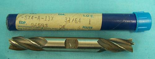 PUTNAM TOOL END CUTTER 31/64" DIA CAT. 5 X 4-A-13X