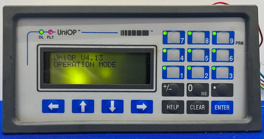 UNIOP ™ CONTROL OPERATOR INTERFACE PANEL MD02R-04-0045 4 ROW x 20 CHARACTER
