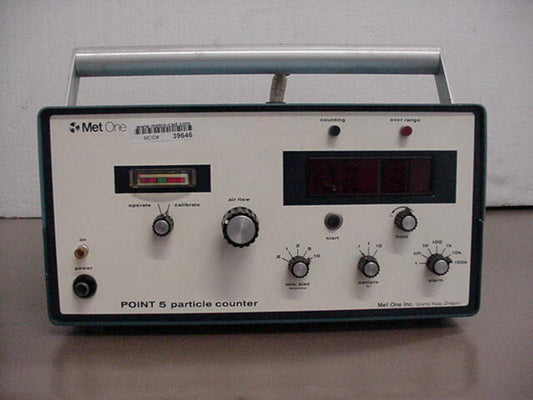 FOR PARTS / REPAIR MET ONE POINT 5,SN B1083 PARTICLE COUNTER PARTS OR REPAIR
