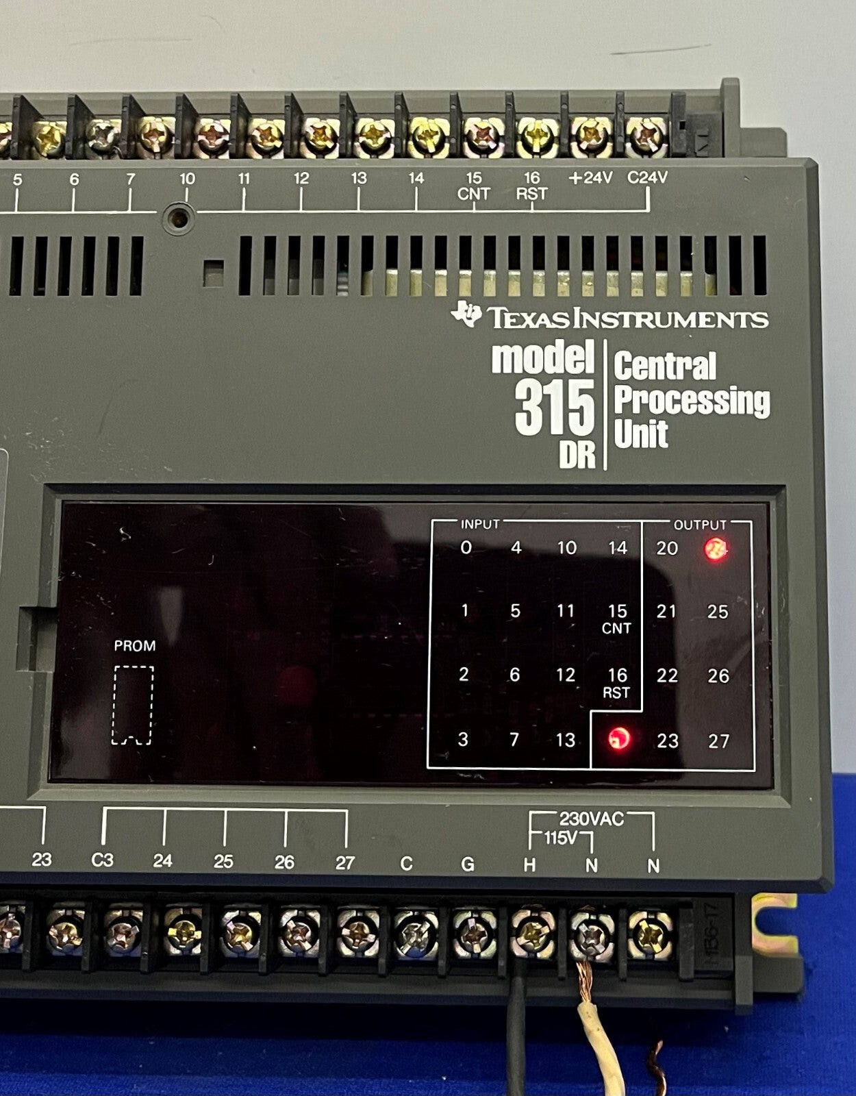 TEXAS INSTRUMENTS /SIEMENS 315DR ZENTRALES PROZESSORMODULRELAIS