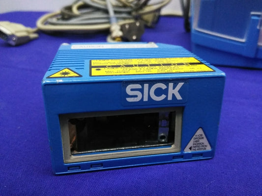 SICK BAR CODE SCANNER CLV420-0010 & MODEL CDM420-0102 INTERFACE/ CONTROL UNIT