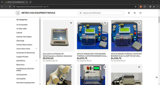 metro-cad-used-equipment-resale-ebay-medical-devices