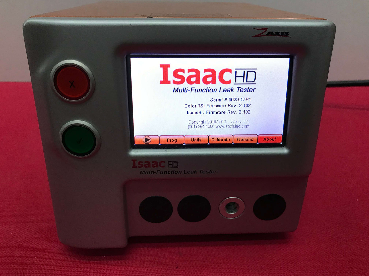 Isaac Leak Tester